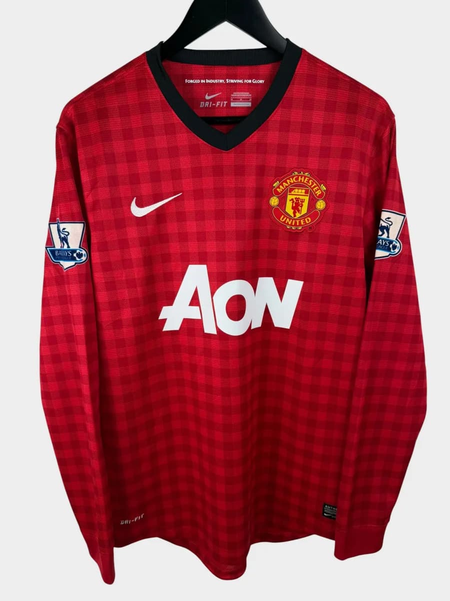 2012/13 Manchester United Home Rooney #10 long-sleeve shirt - view 2 of 4