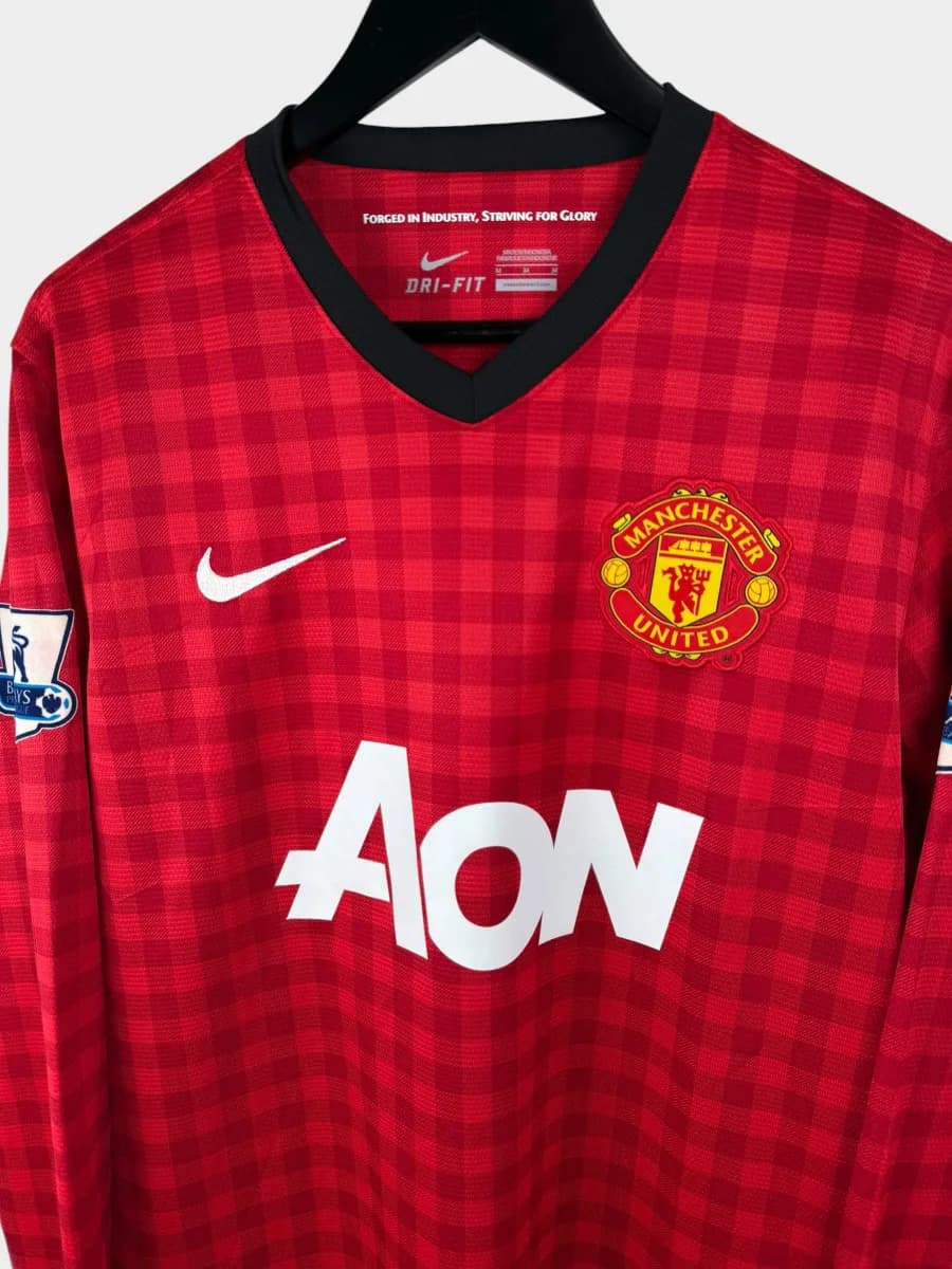 2012/13 Manchester United Home Rooney #10 long-sleeve shirt - view 4 of 4