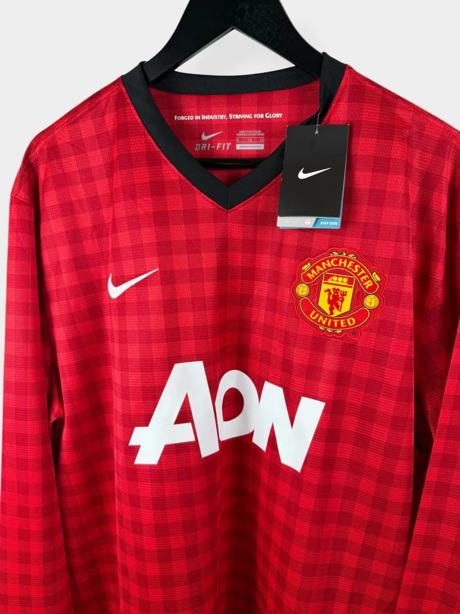 2012/13 Manchester United Home V. Perise #20 long-sleeve shirt - view 4 of 4