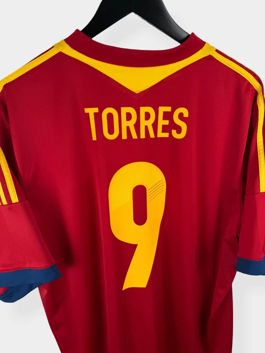 2012/13 Spain Home Torres #9 shirt - view 3 of 4