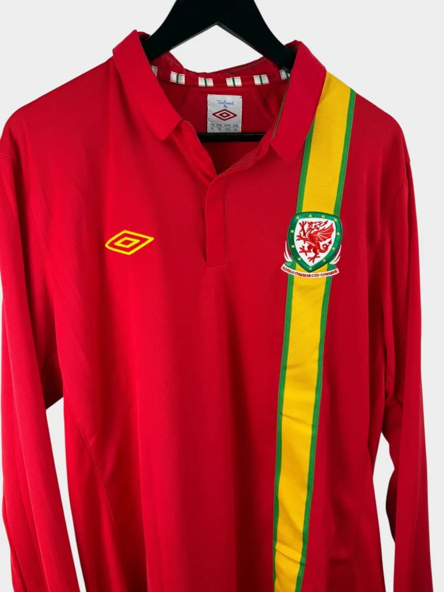 2012/13 Wales Home long-sleeve shirt - view 3 of 4