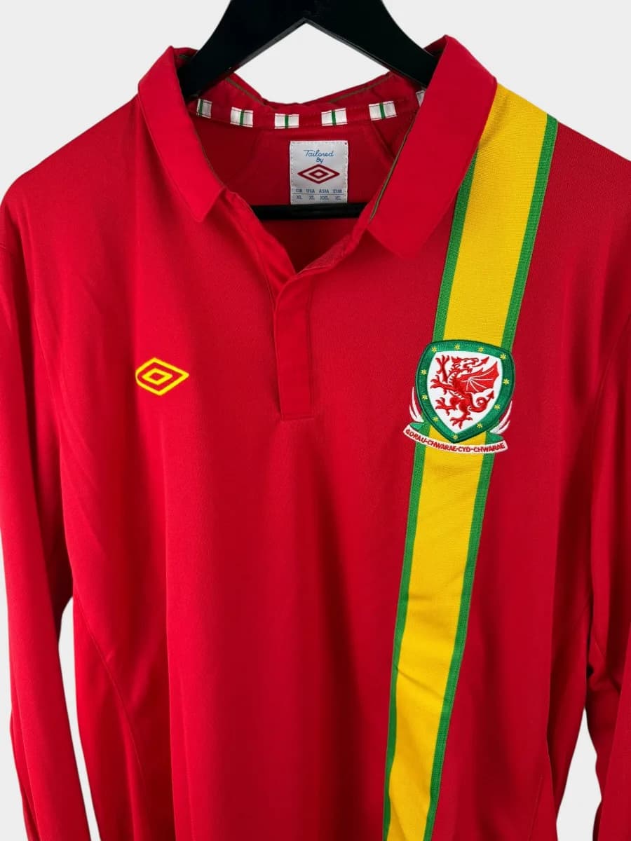 2012/13 Wales Home long-sleeve shirt - view 4 of 4