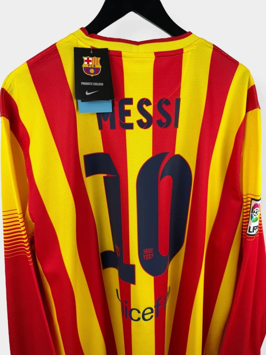 2013/14 Barcelona Away Messi #10 long-sleeve shirt - view 3 of 5