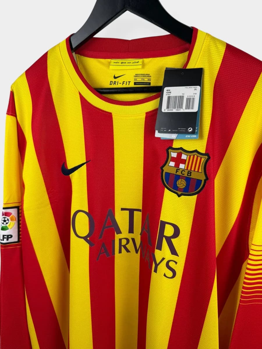 2013/14 Barcelona Away Messi #10 long-sleeve shirt - view 4 of 5