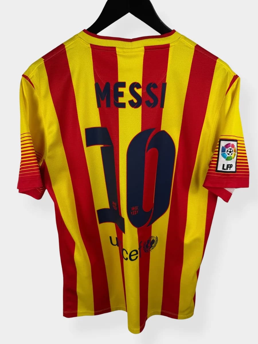 2013/14 Barcelona Away Messi #10 shirt - view 1 of 5
