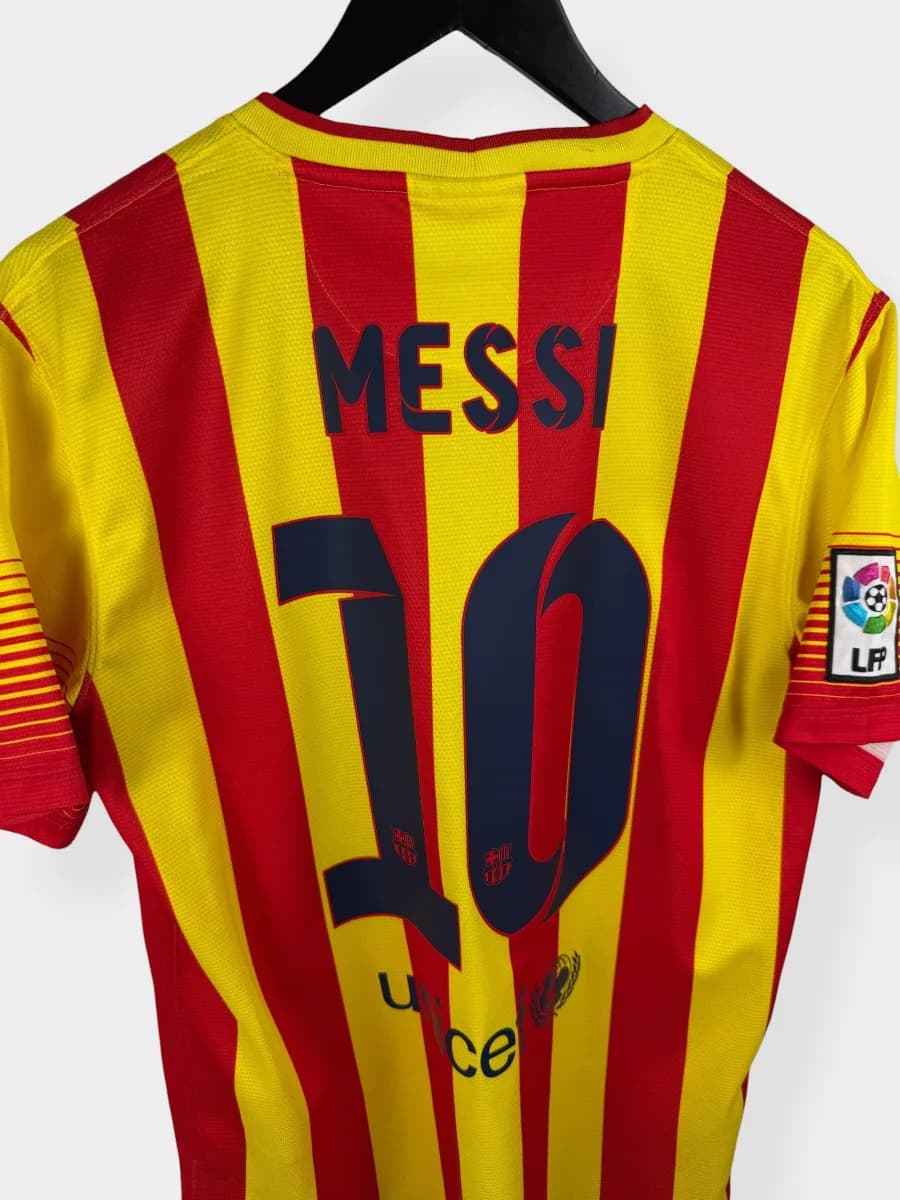 2013/14 Barcelona Away Messi #10 shirt - view 3 of 5