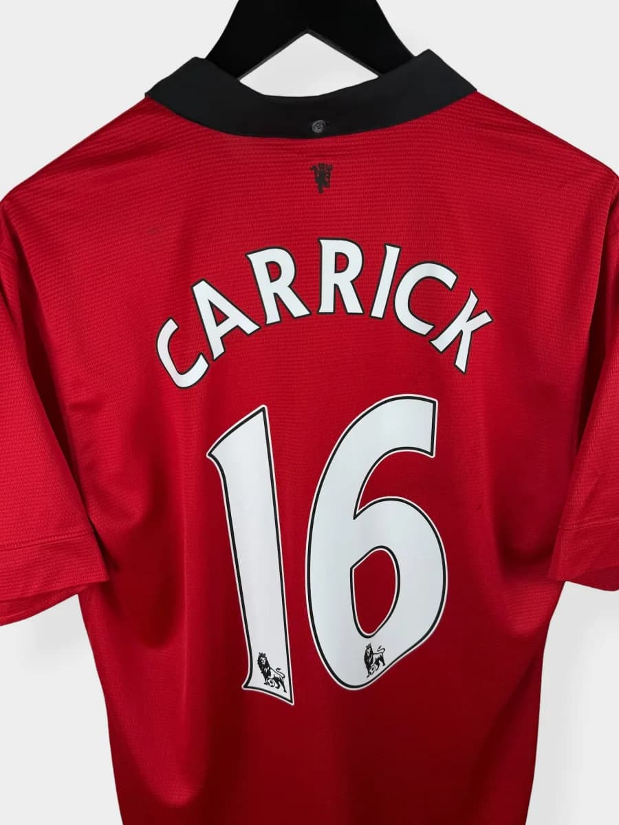 2013/14 Manchester United Home Carrick #16 shirt - view 3 of 5