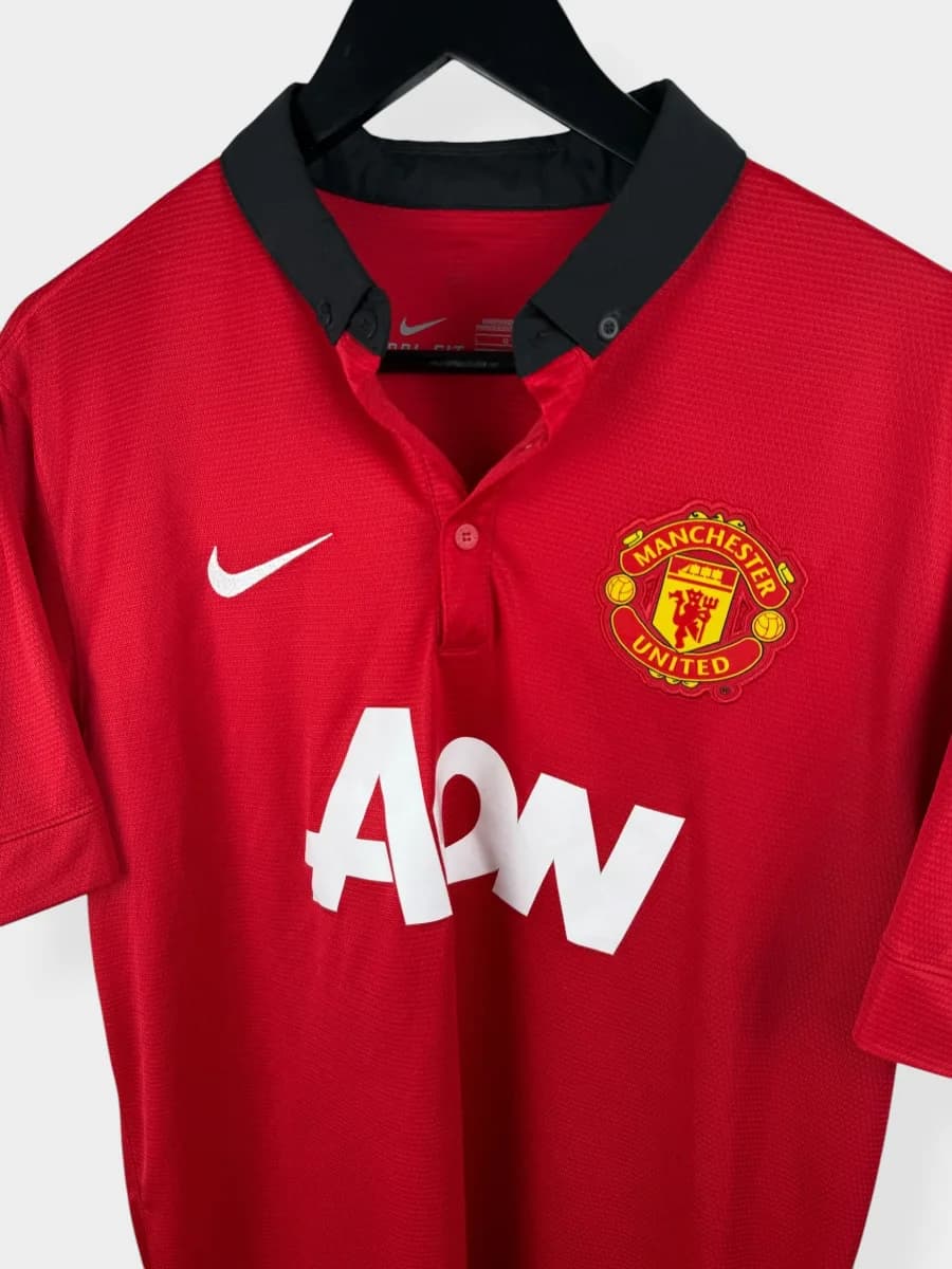 2013/14 Manchester United Home Carrick #16 shirt - view 4 of 5