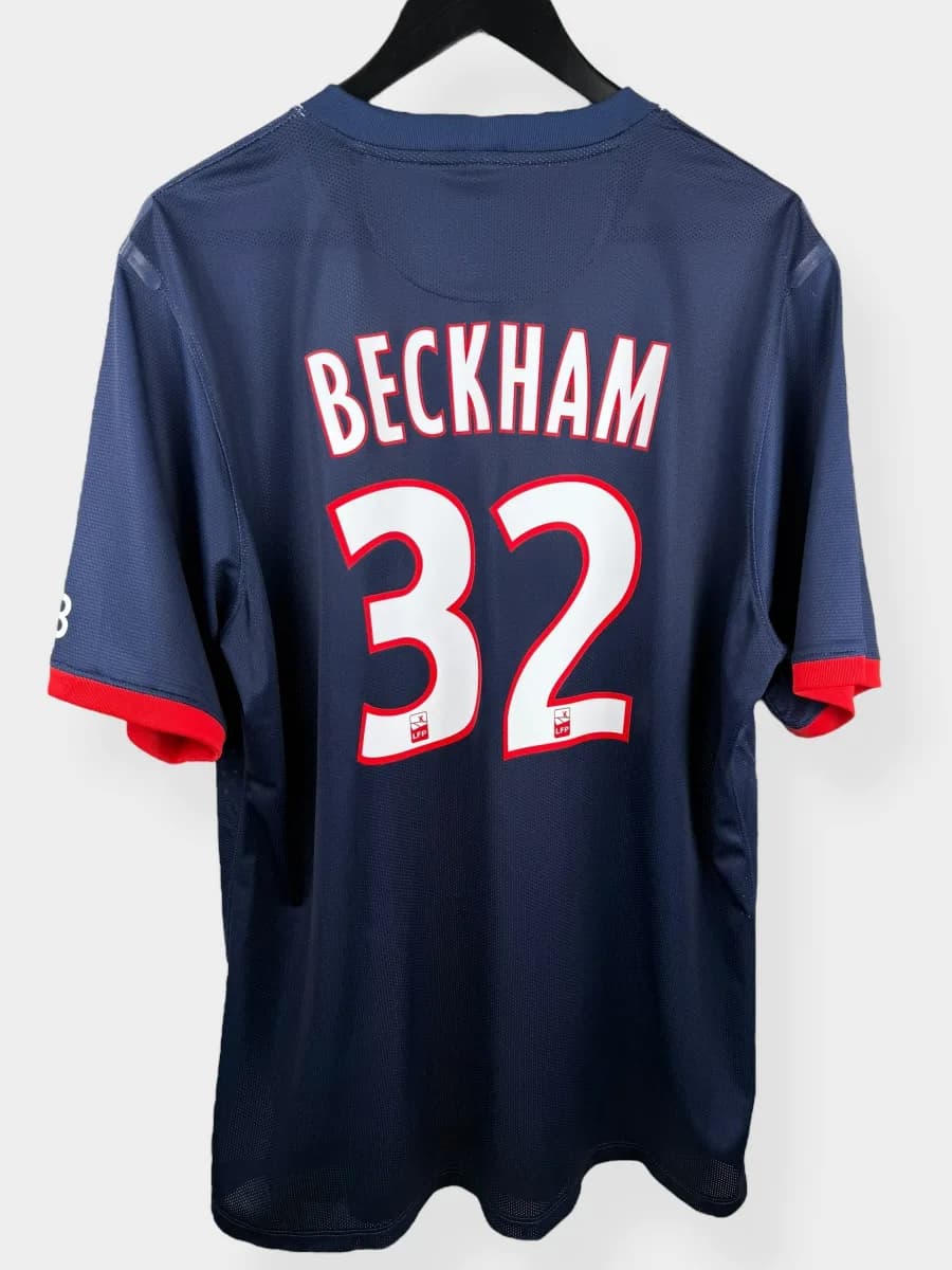 2013/14 Paris Saint-Germain Home Player Issue Beckham #32 shirt - view 1 of 4
