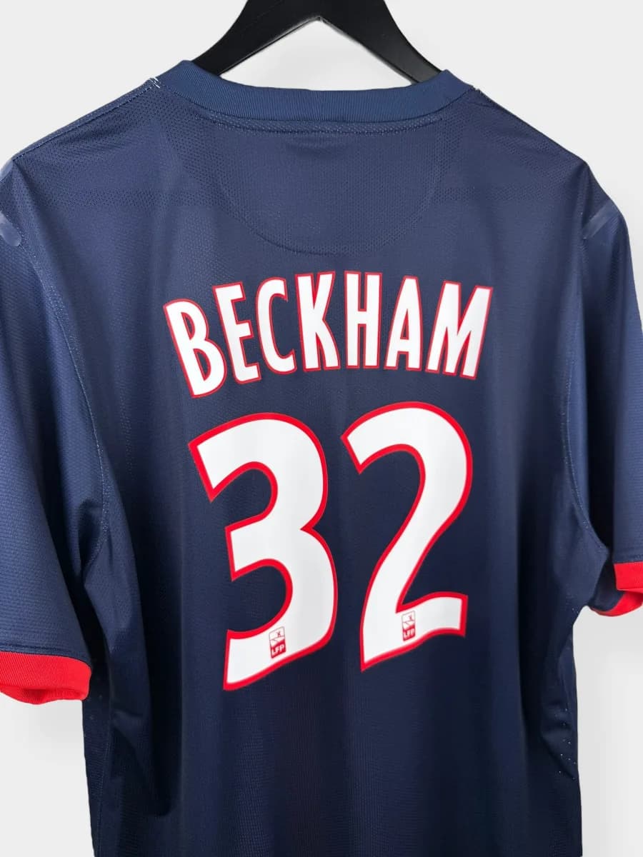 2013/14 Paris Saint-Germain Home Player Issue Beckham #32 shirt - view 3 of 4