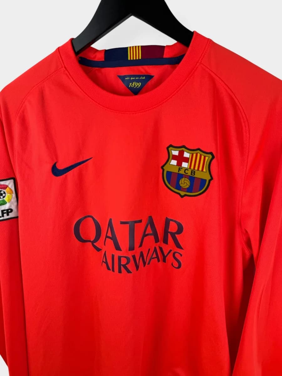 2014/15 Barcelona Away Messi #10 long-sleeve shirt - view 3 of 3