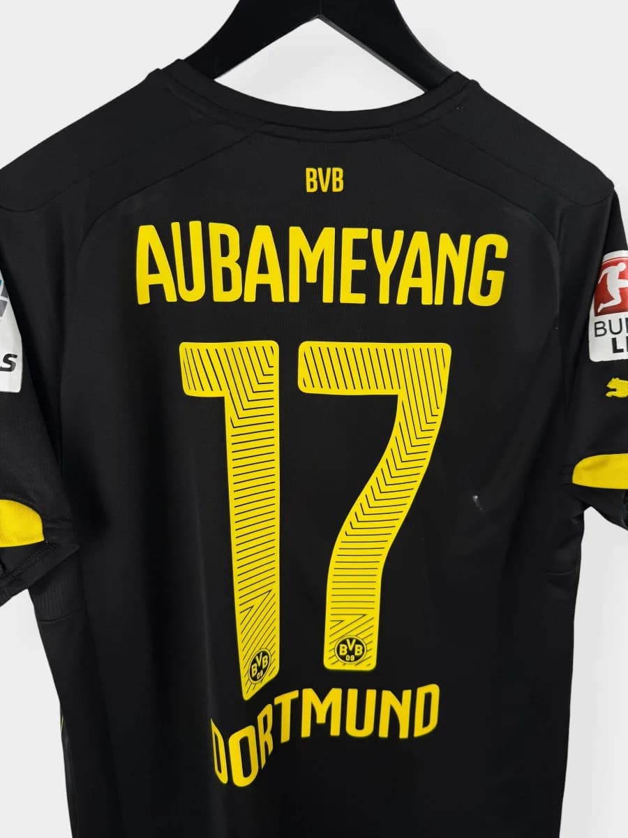 2014/15 Borussia Dortmund Away Aubameyang #17 shirt - view 3 of 4