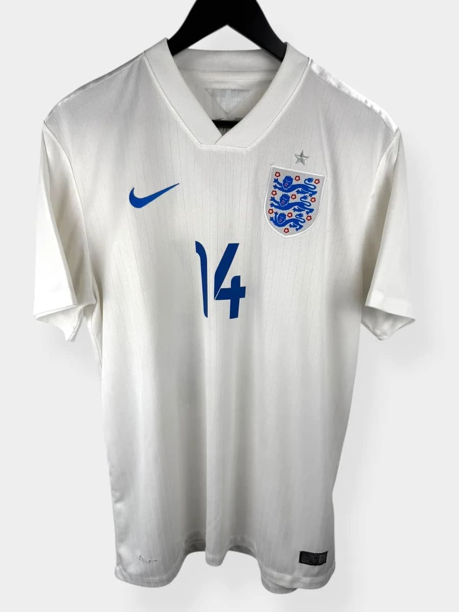 2014/15 England Home Smalling #14 shirt - view 2 of 4