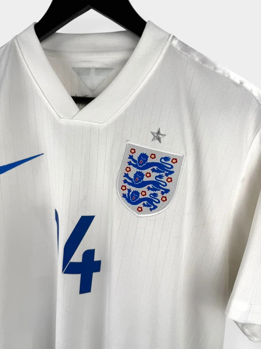 2014/15 England Home Smalling #14 shirt - view 4 of 4