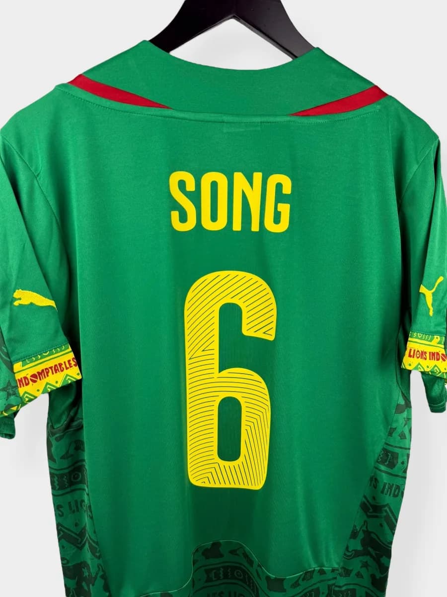 2014/15 Cameroon Home Song #6 shirt - view 3 of 4