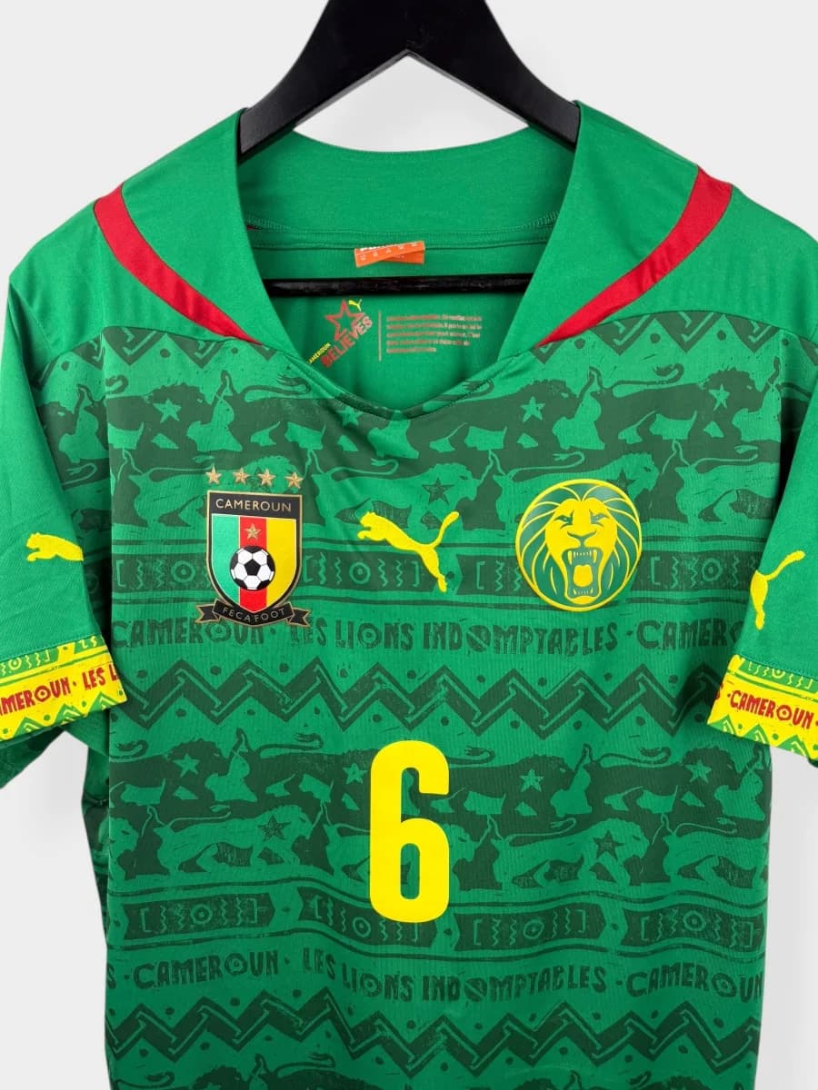 2014/15 Cameroon Home Song #6 shirt - view 4 of 4
