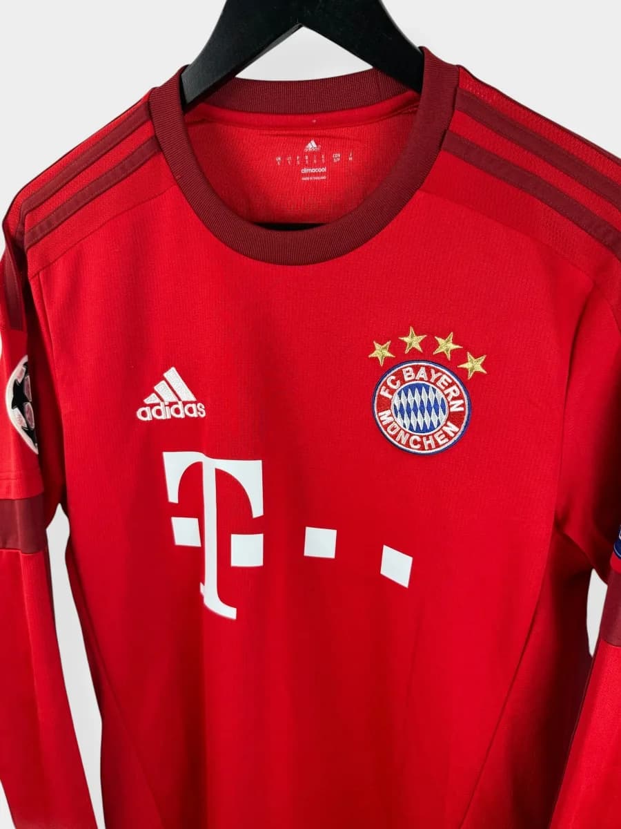 2015/16 Bayern Munich Home Lewandowski #9 long-sleeve shirt - view 4 of 4