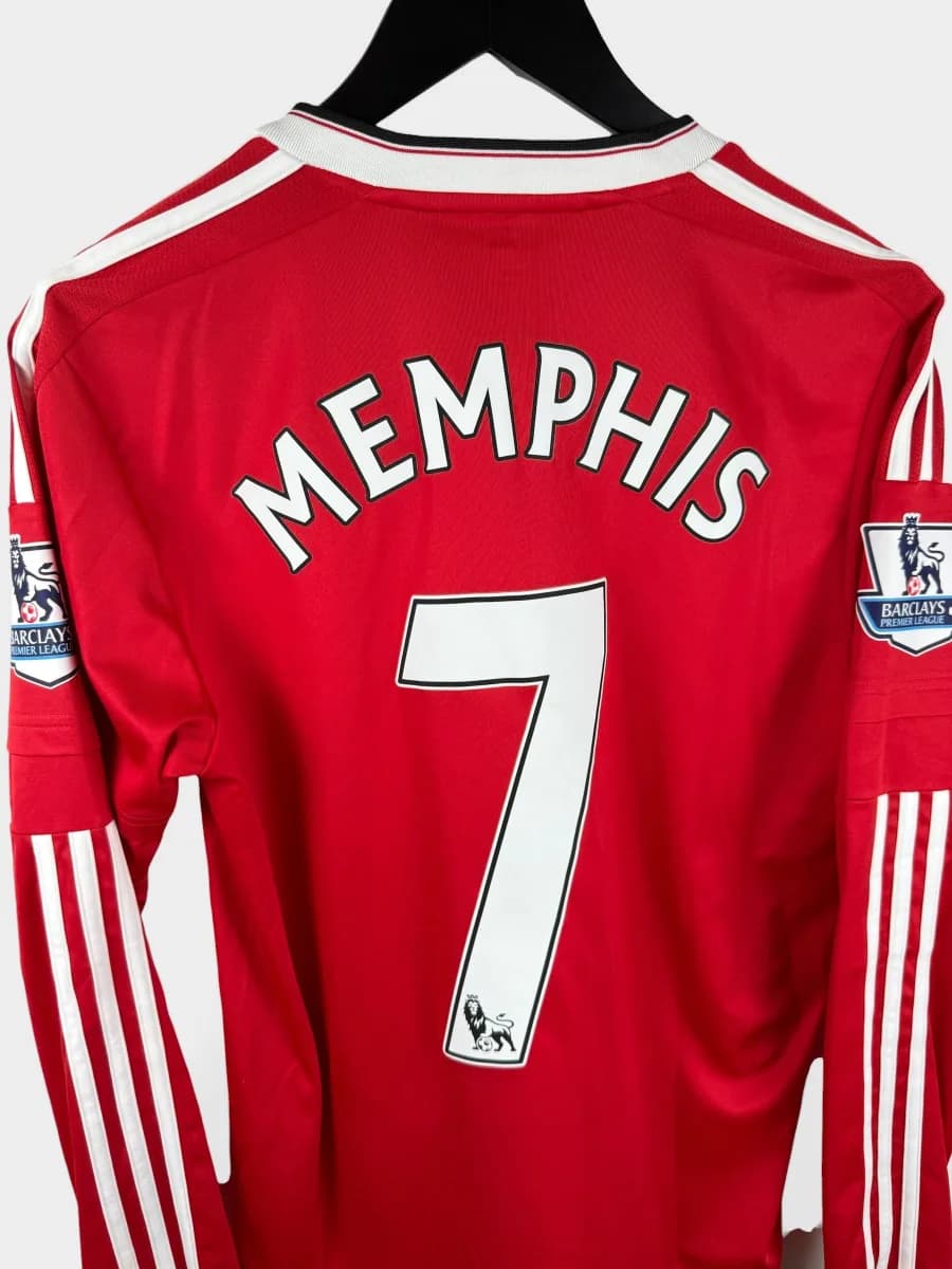 2015/16 Manchester United Home Memphis #7 long-sleeve shirt - view 3 of 3