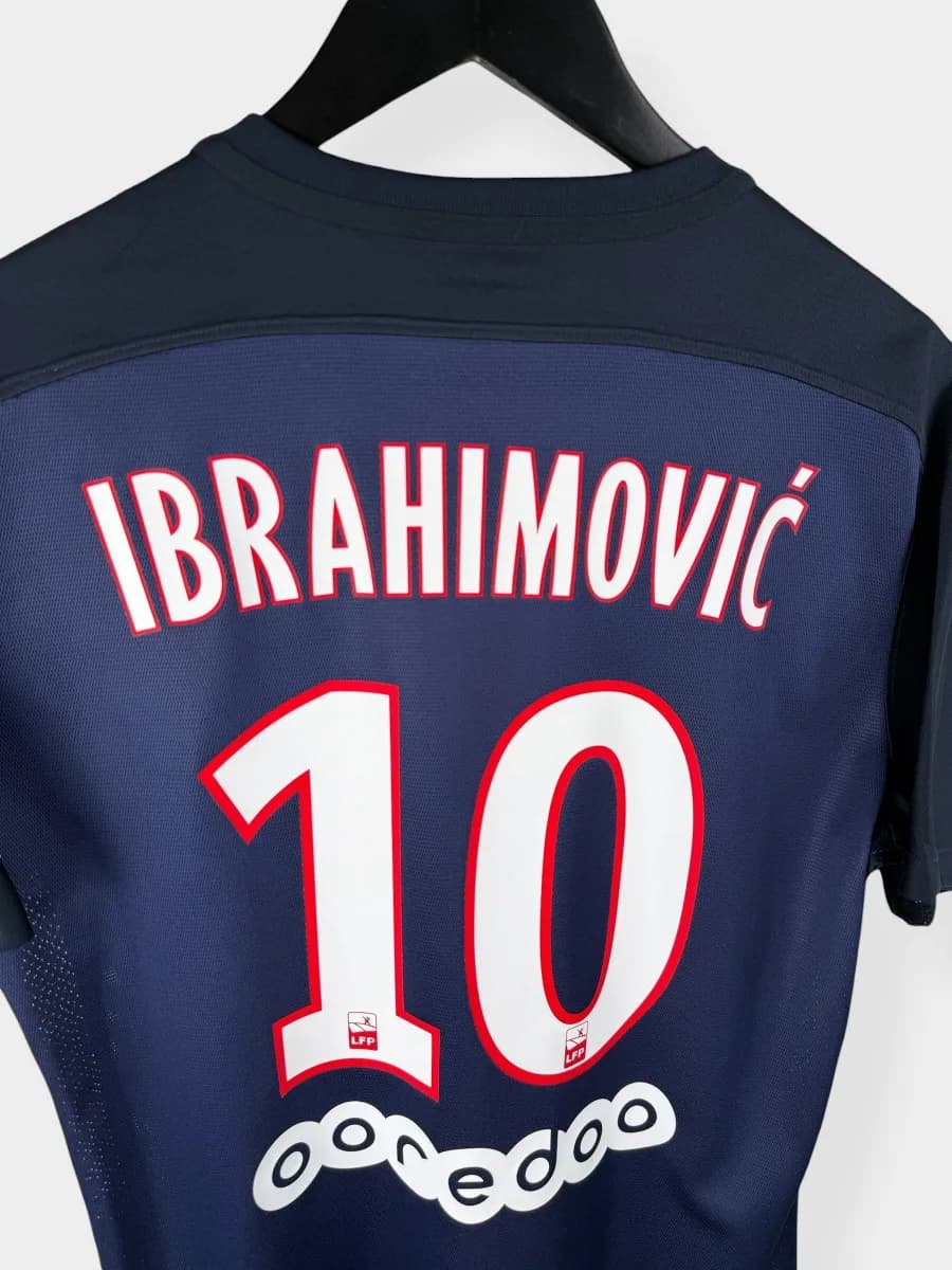 2015/16 Paris Saint-Germain Home Player Issue Ibrahimovic #10 shirt - view 3 of 4