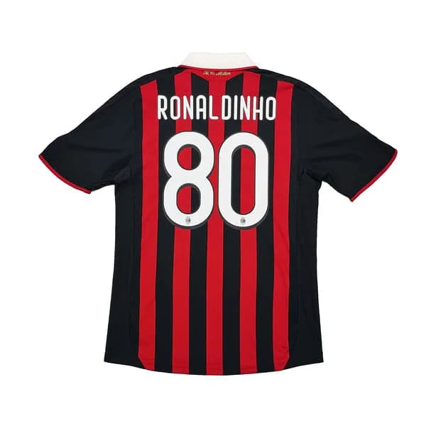 2009/10 AC Milan Home shirt – Ronaldinho #80