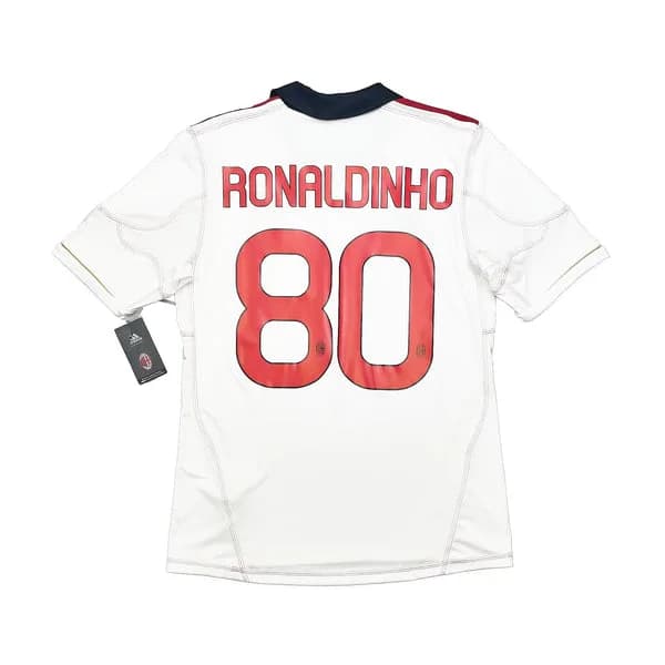 2010/11 AC Milan Away shirt – Ronaldinho #80