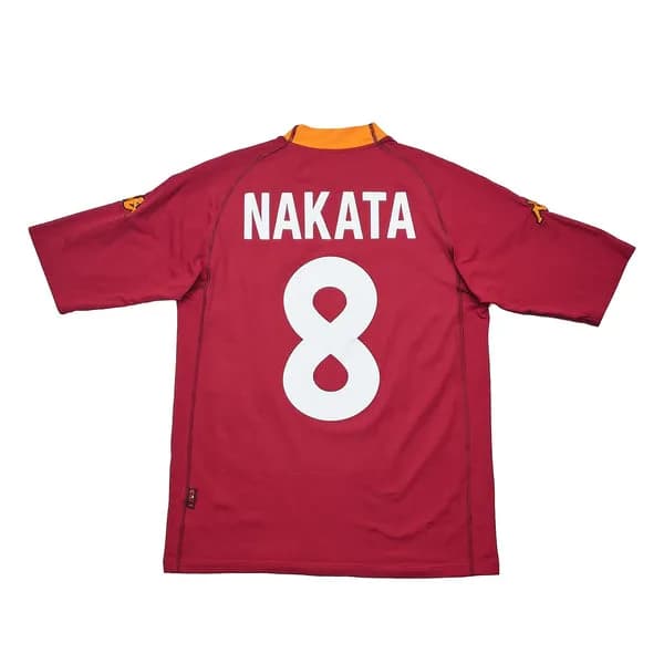 2000/01 AS Roma Home shirt – Nakata #8