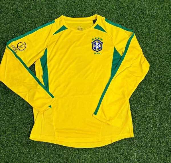 2002 Brazil shirt (Long sleeve)