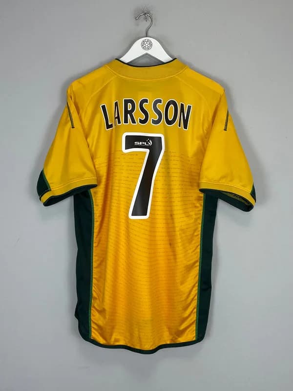 2002/03 Celtic Away shirt – Larsson #7