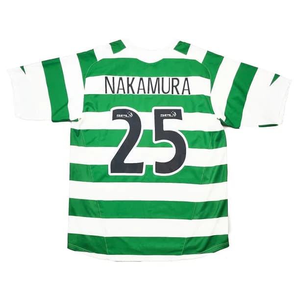 2005/07 Celtic Home shirt – Nakamura #25