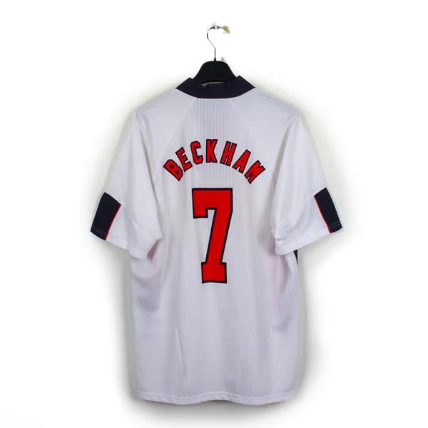1997/98 England shirt – Beckham #7