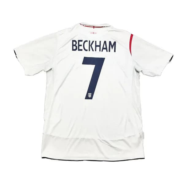 2005/07 England Home shirt – Beckham #7