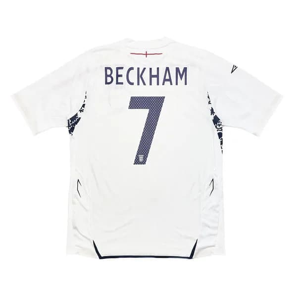 2007/09 England Home shirt – Beckham #7