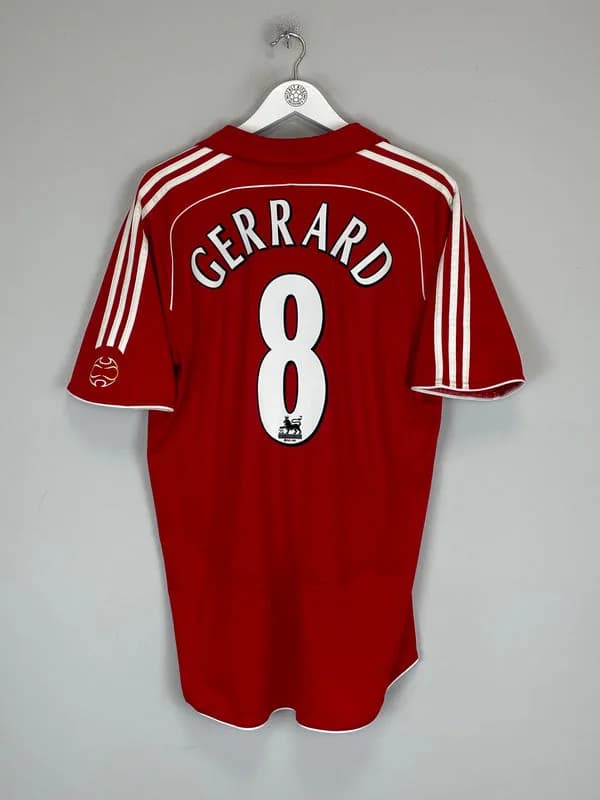 2006/08 Liverpool Home shirt – Gerrard #8