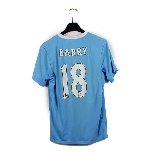 2009/10 Manchester City shirt – Barry #18