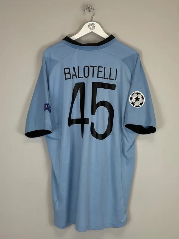 2012/13 Manchester City Home shirt – Balotelli #45