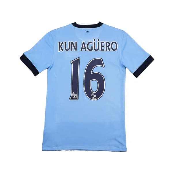 2014/15 Manchester City Home shirt – Aguero #16
