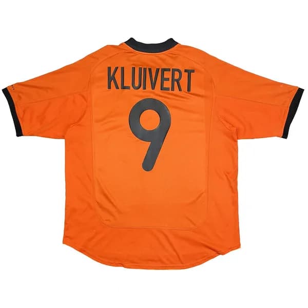 2000/02 Netherlands Home shirt – Kluivert #9