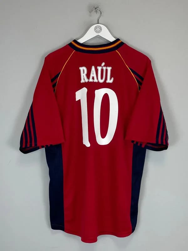 1998/99 Spain Home shirt – Raul #10