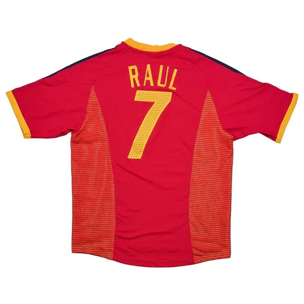 2002/04 Spain Home shirt – Raul #7