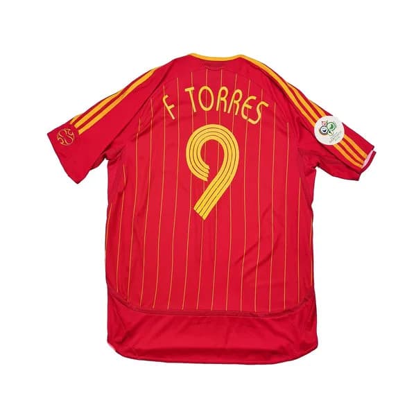 2006/08 Spain Home shirt – Torres #9