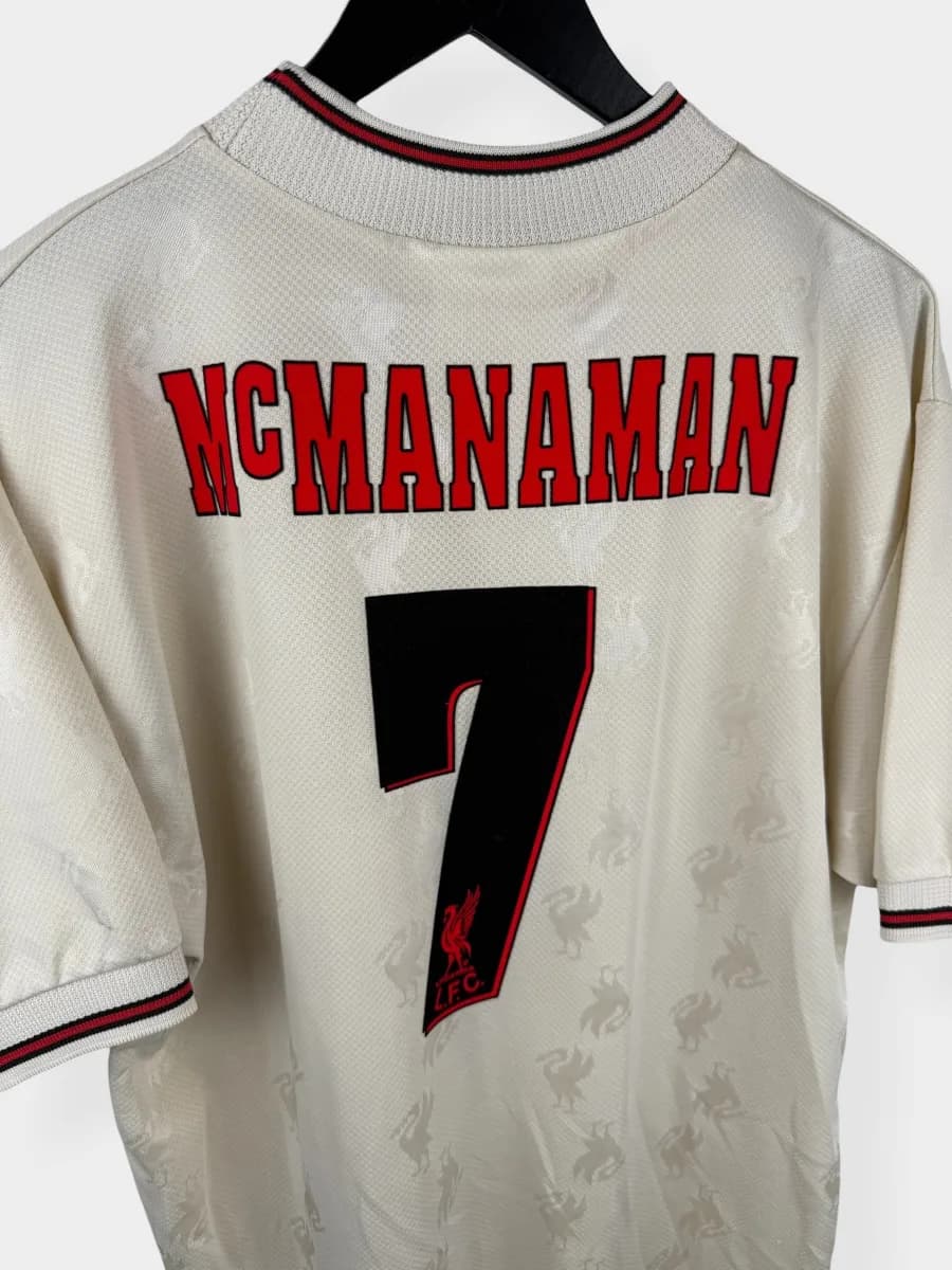1996 Liverpool Away Mc Manaman #7 shirt - view 3 of 4