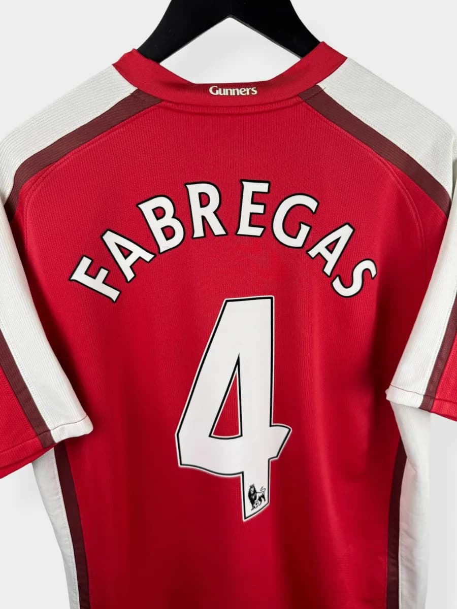 2008/10 Arsenal Home shirt – Fabregas #4 - view 4 of 5