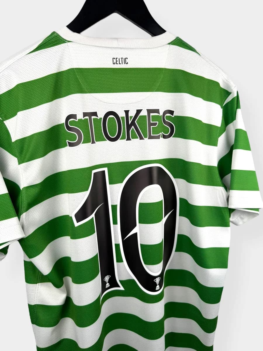 2012/13 Celtic Home Stokes #10 shirt - view 3 of 4