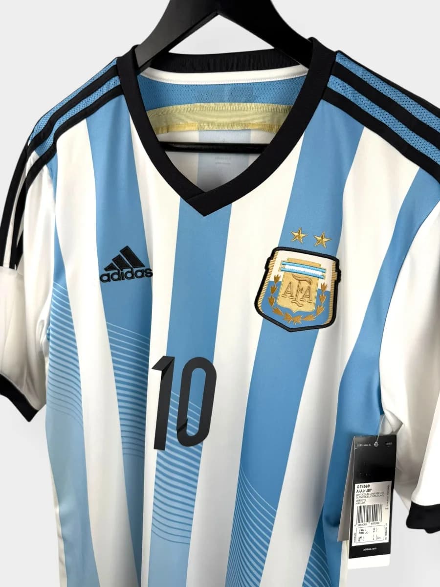 2013/15 Argentina Home Messi #10 shirt - view 4 of 5