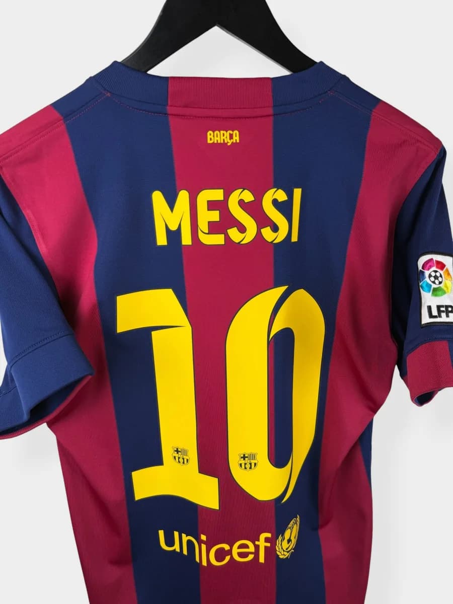 2014/15 Barcelona Home Messi #10 shirt - view 3 of 4