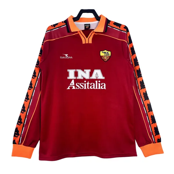 1998/99 AS Roma Home shirt Long sleeve shirt