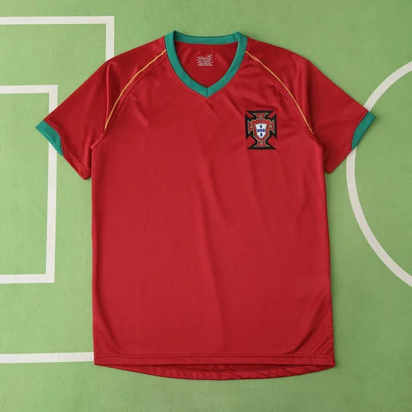 2006 Portugal Home shirt shirt