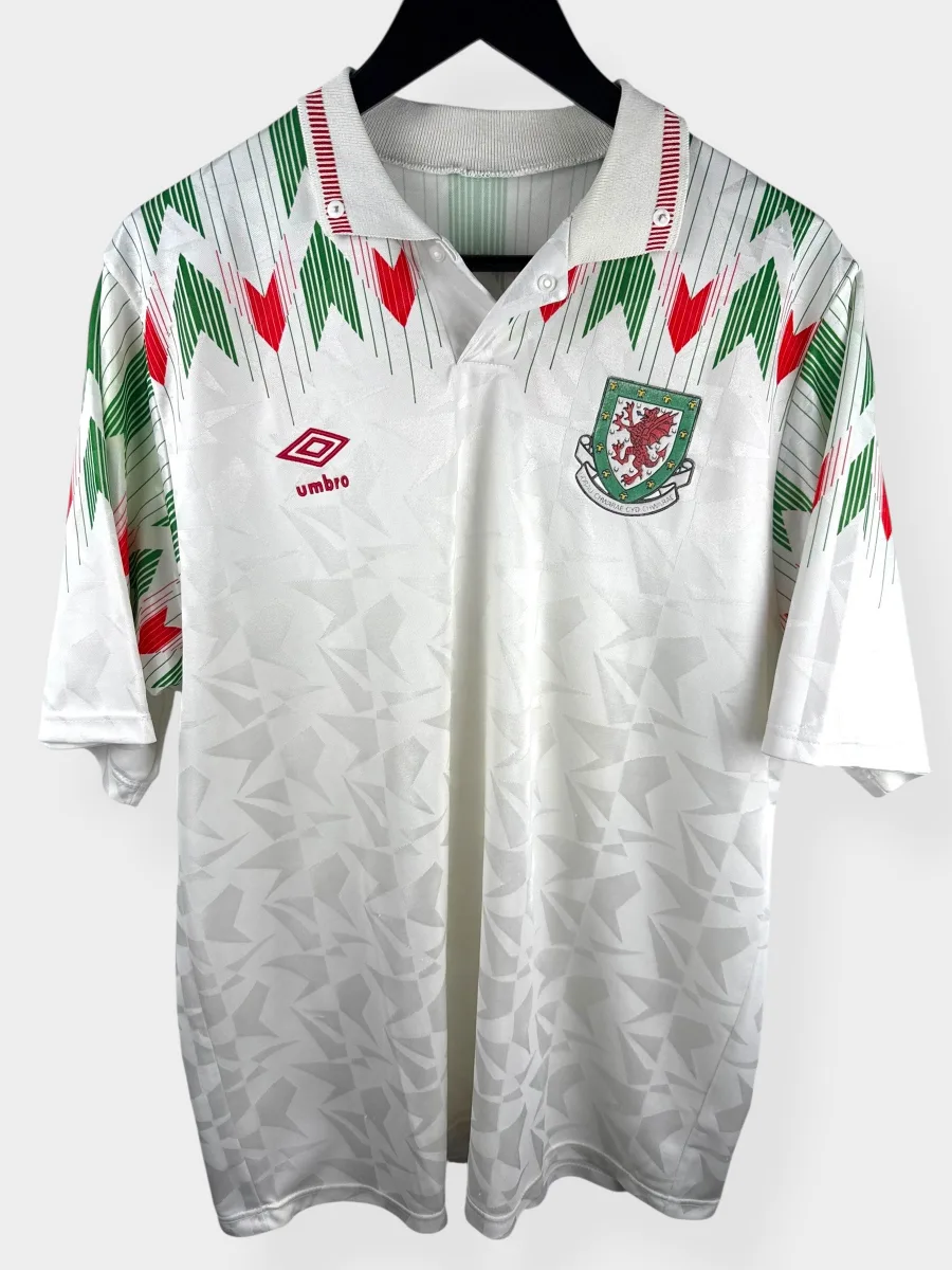 1990-92 WALES AWAY SHIRT XL