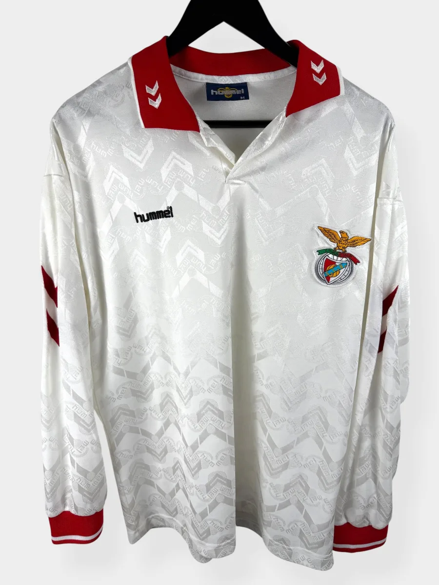 1991-92 BENFICA AWAY SHIRT LS M