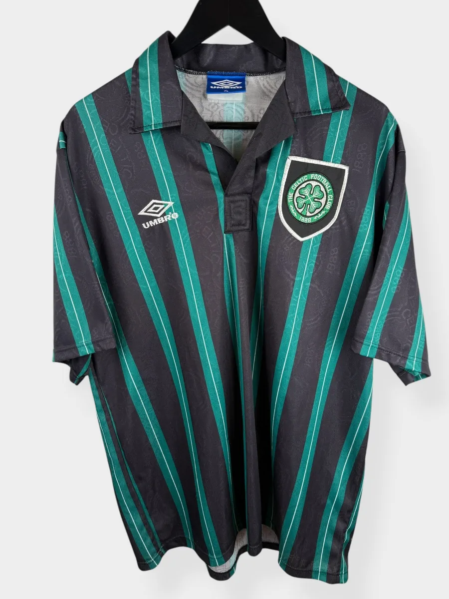 1992-93 CELTIC AWAY SHIRT XL